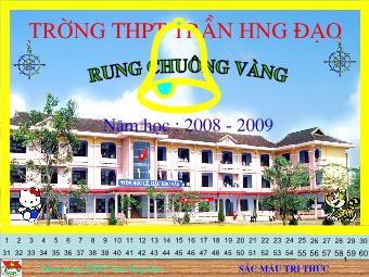 Bài giảng Ngoại khóa: Rung Chuông Vàng - Trường THPT Trần Hưng Đạo