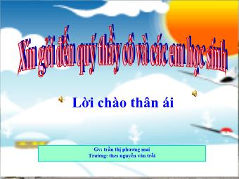 Bài giảng Lịch sử 7 - Bài: 26 - Tiết: 56: Quang trung xây dựng đất nước