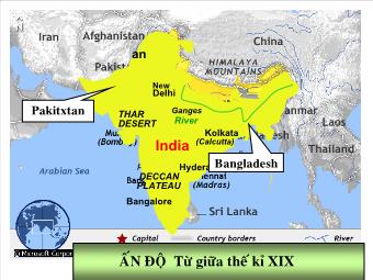Bài giảng Lịch sử 9 - Bài 9: Ấn Độ