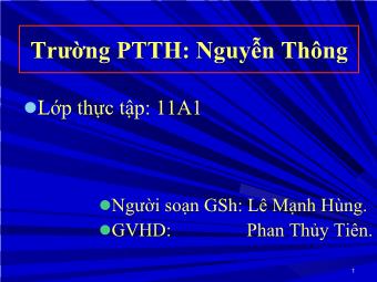 Cảm ứng điện từ - Phan Thủy Tiên