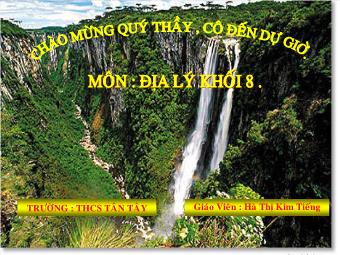 Bài giảng Địa lý 8 Bài 38: Bảo vệ tài nguyên sinh vật Việt Nam