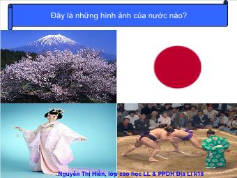 Bài giảng Lịch sử lớp 7 Bài 9: Nhật Bản