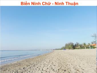 Biển Ninh Chữ - Ninh Thuận