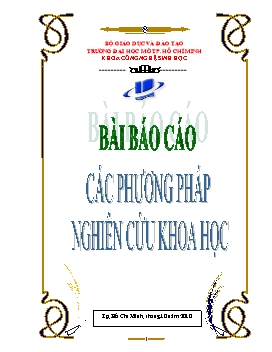 Đề tài Khảo sát ảnh hưởng của bao bì trong bảo quản thịt heo nạc tươi