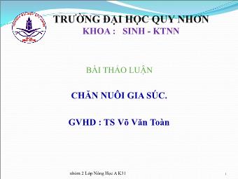 Đề tài Kỹ thuật chăn nuôi hươu sao