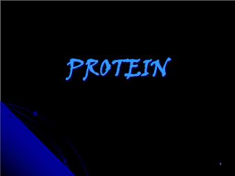 Đề tài Protein