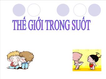 Những loài sinh vật biển trong suốt