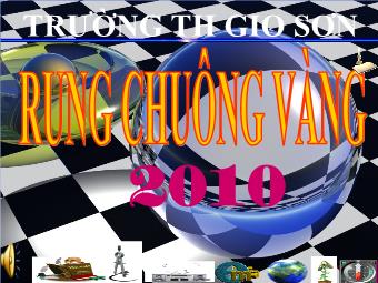 Chương trình Rung Chuông Vàng - Trường tiểu học Gio Sơn (p3)