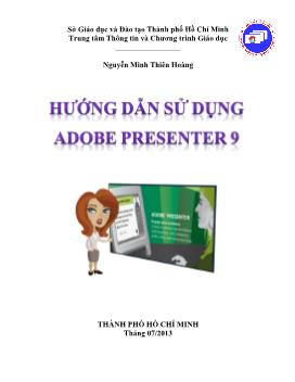 Hướng dẫn sử dụng Adobe Presenter 9