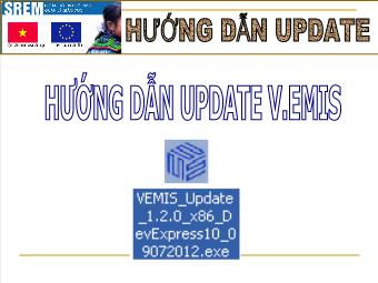 Hướng dẫn update VEMIS 1.2.0