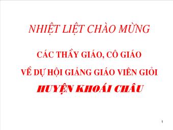 Bài giảng Ngữ văn lớp 8 - Tiết 97: Nước Đại Việt ta