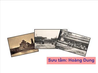 Một số hình ảnh quý lịch sử Việt Nam